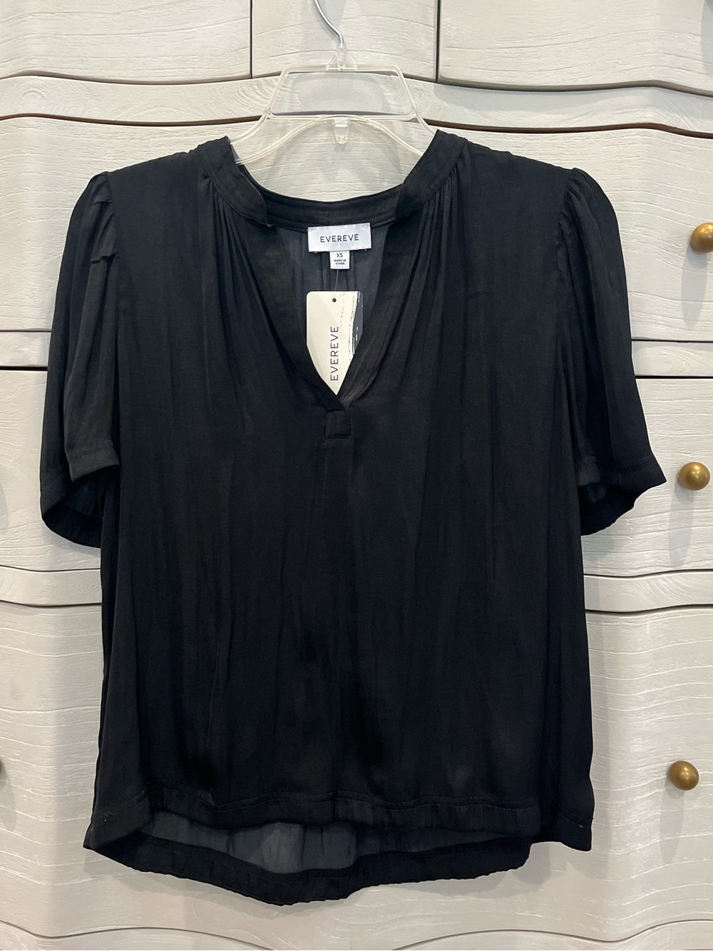 NWT Evereve Satin Top Size XS